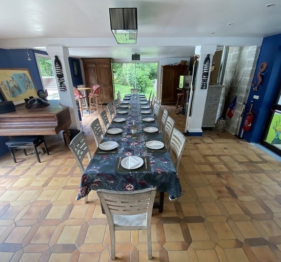 Salle à manger de la maison