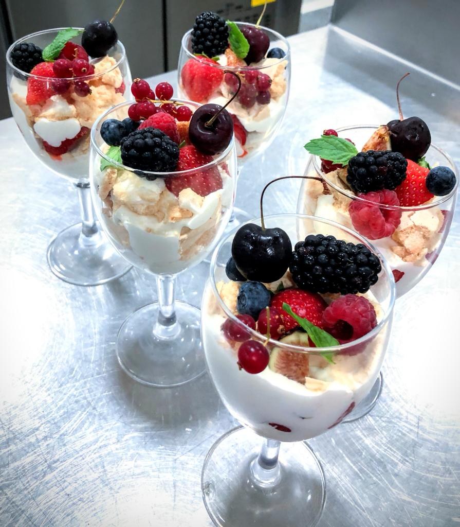 Verrines de fruits pour une pause séminaire